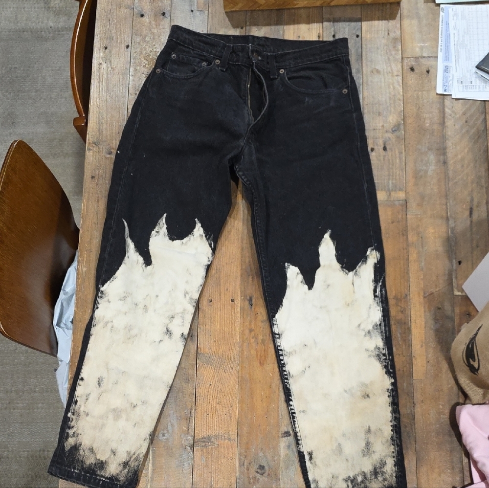 levi's 32 x 30 custom made rocker jeans - Picture 7 of 7